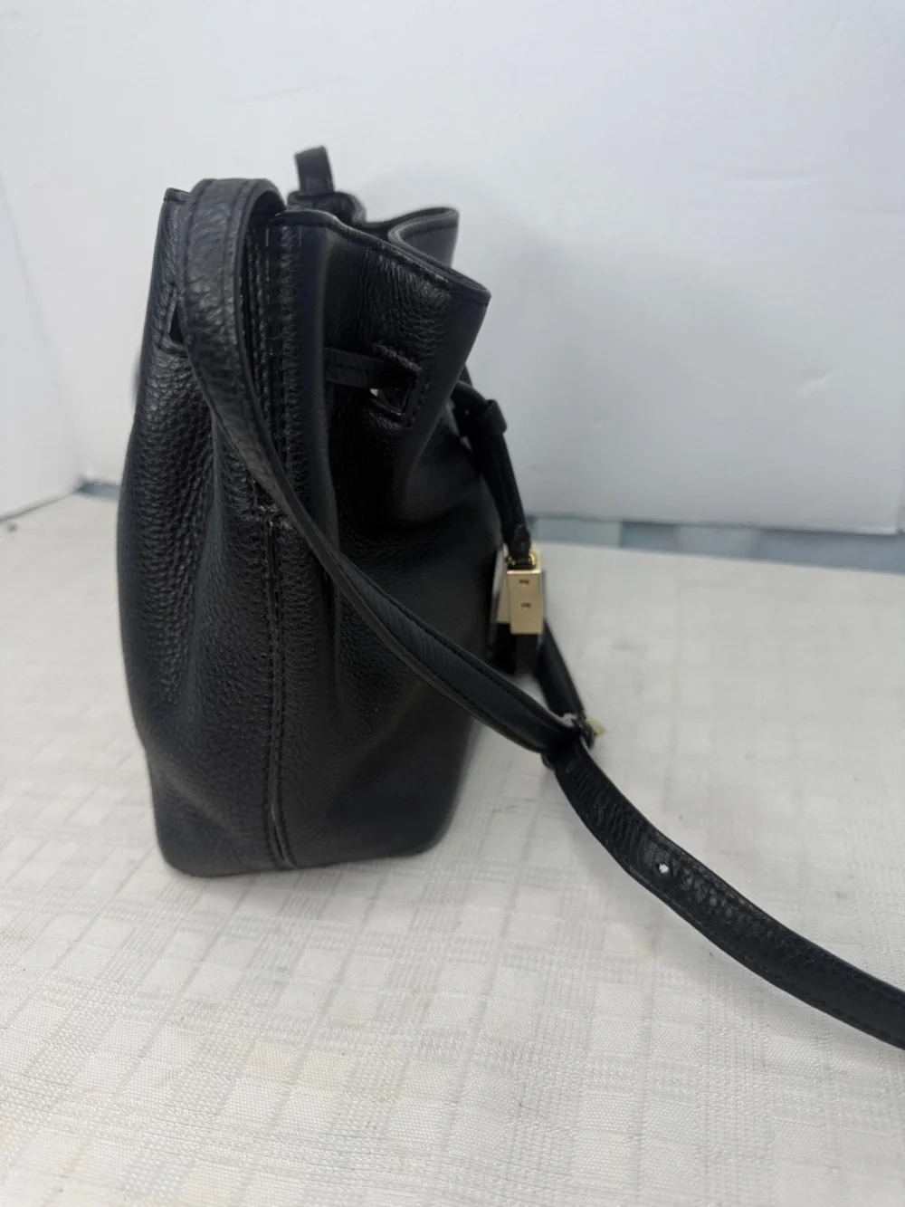 Kate Spade New York drawstring bucket bag, from the Grey Street  Tiny Cooper